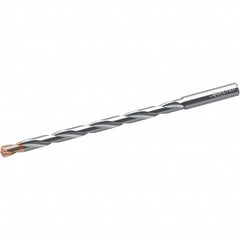 Walter-Titex - 10.1mm 140° 2-Flute Solid Carbide Extra Length Drill Bit - All Tool & Supply