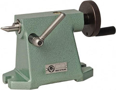 Bison - Lathe Tailstock - For Use with Rotary Tables with 100mm Center Height - All Tool & Supply