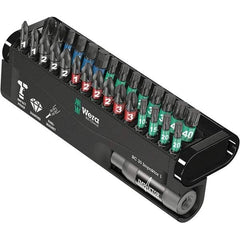 Wera - Power & Impact Screwdriver Bit Sets Point Type: Hex; Phillips; Torx Tool Type: Hex; Phillips; Torx - All Tool & Supply