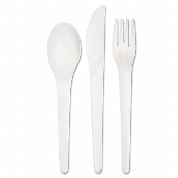 ECO PRODUCTS - Plantware Renewable & Compostable Cutlery Kit - 6", 250/CT - All Tool & Supply