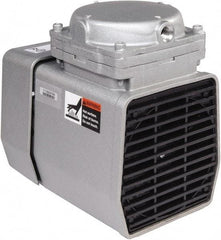 Gast - Diaphragm-Type Vacuum Pumps Horsepower: 1/8 Cubic Feet per Minute: 1.60 - All Tool & Supply