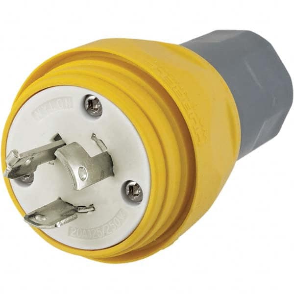 Hubbell Wiring Device-Kellems - 125/250 VAC 20A NonNEMA Industrial Twist Lock Connector - All Tool & Supply