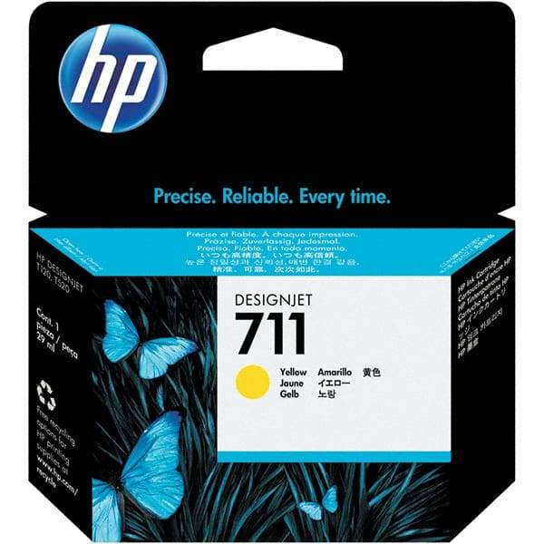 Hewlett-Packard - Yellow Ink Cartridge - Use with HP Designjet T520 ePrinter - All Tool & Supply