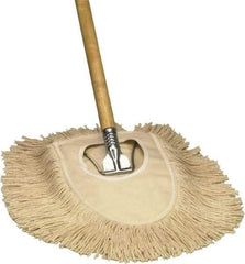 O-Cedar - 54" Long x 8-1/2" Wide Metal & Wood Dust Mop Frame & Handle - Beige, Gray & Tan, Slip-On - All Tool & Supply