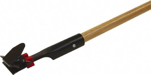 O-Cedar - 60" Standard Wood Snap-On Mop Handle - 1" Handle Diam, Use with Dust Mops - All Tool & Supply