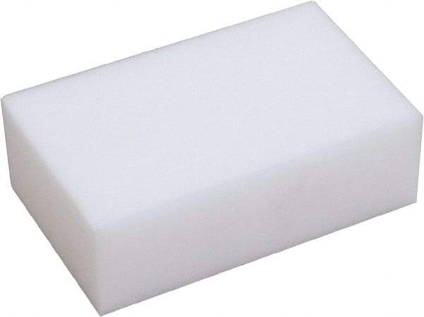 O-Cedar - 4-1/2" Long x 2-3/4" Wide x 1-1/2" Thick Eraser - Light-Duty, White - All Tool & Supply