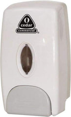 O-Cedar - 34 oz Liquid Hand Sanitizer Dispenser - Plastic, Wall Mounted, White - All Tool & Supply