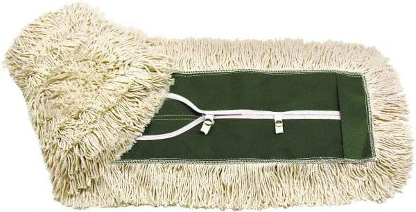 O-Cedar - 60" Long x 5" Wide Cotton Dust Mop Head - Key-Slot Snaps, Launderable - All Tool & Supply