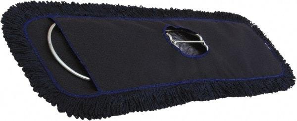 O-Cedar - 18" Long x 5" Wide Microfiber Dust Mop Head - Slip-On/Slip-Through Backing, Launderable - All Tool & Supply