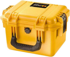 Pelican Products, Inc. - 9-51/64" Wide x 7-45/64" High, Clamshell Hard Case - Yellow, HPX High Performance Resin - All Tool & Supply