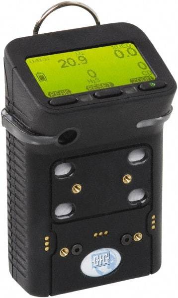 GfG - Audible, Vibration & Visual Alarm, LCD Display, Confined Space Monitor - Monitors Combustible & Methane, -20 to 50°C Working Temp, CSA Listed - All Tool & Supply