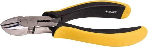 Aven - 6" OAL, 12 AWG Capacity, Diagonal Cutter - 3/4" Jaw Length x 5/8" Jaw Width, Oval Head, Ergonomic Handle Handle - All Tool & Supply