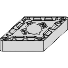 Kennametal - DNMG432 MR Grade KCP25B Carbide Turning Insert - TiCN/Al2O3/TiOCN Finish, 55° Diamond, 1/2" Inscr Circle, 3/16" Thick, 1/32" Corner Radius - All Tool & Supply