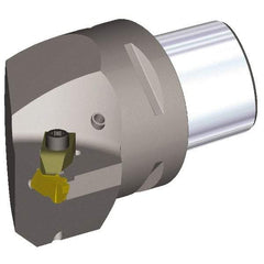 Kennametal - NG4L Insert, 65mm Head Length, Modular Grooving Cutting Unit Head - Right Hand Cut, System Size PSC63, Through Coolant, Series Top Notch - All Tool & Supply