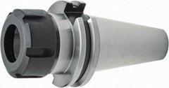 Parlec - 2.36" Projection, CAT40 Taper Shank, ER32 Collet Chuck - Through Coolant - Exact Industrial Supply