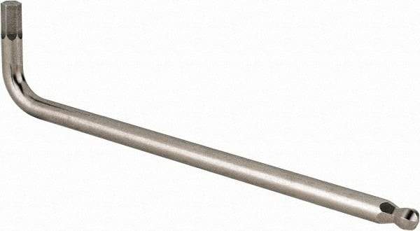 Beta - 6mm Hex, Long Arm, Ball End Hex Key - 6" OAL, Stainless Steel, Metric System of Measurement - All Tool & Supply