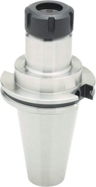 Parlec - 2mm to 20mm Capacity, 4" Projection, CAT50 Taper Shank, ER32 Collet Chuck - 8" OAL - Exact Industrial Supply