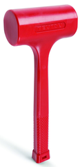 64 oz Dead Blow Hammer- 2-5/8'' Head Diameter Coated Steel Handle - All Tool & Supply