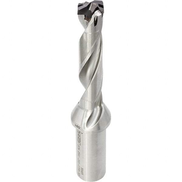 Iscar - 1-1/2" Max Diam, 5xD, 7-1/2" Max Drill Depth, 1-1/2" Shank Diam, 11.77" OAL, Replaceable Tip Drill - HCP-IQ, ICG, ICP, SOGT-W Insert, MNC Toolholder, Series CombiCham - All Tool & Supply