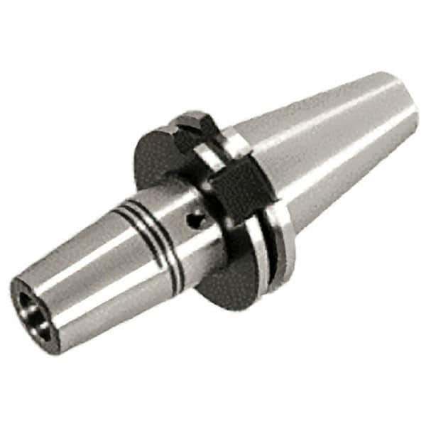 Iscar - 8mm Hole Diam, DIN69871-50 Taper Shank Shrink Fit Tool Holder & Adapter - 80mm Projection, 21mm Nose Diam, 36mm Clamping Depth, 20,000 RPM, Through Coolant - Exact Industrial Supply