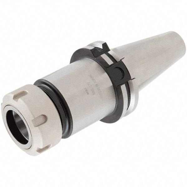 Iscar - 1mm to 16mm Capacity, 65mm Projection, DIN69871-40 Taper Shank, ER25 Collet Chuck - 0.0001" TIR, Through-Spindle & DIN Flange Coolant - Exact Industrial Supply