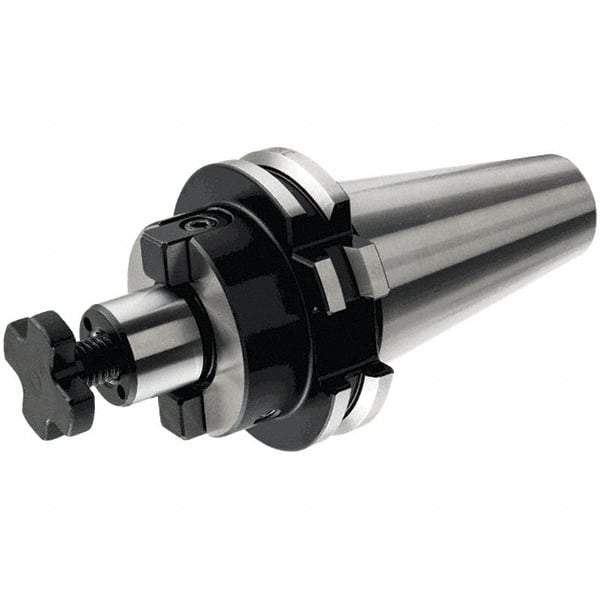 Iscar - DIN69871-40 Taper Shank 22mm Pilot Diam Shell Mill Holder - 35mm Flange to Nose End Projection, 47mm Nose Diam, Through-Spindle & DIN Flange Coolant - Exact Industrial Supply