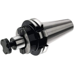 Iscar - DIN69871-40 Taper Shank 16mm Pilot Diam Shell Mill Holder - 35mm Flange to Nose End Projection, 38mm Nose Diam, Through-Spindle & DIN Flange Coolant - Exact Industrial Supply