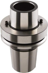 Iscar - 1" Hole Diam, HSK80FM Taper Shank Shrink Fit Tool Holder & Adapter - 3-1/2" Projection, 1.732" Nose Diam, 2.28" Clamping Depth, 25,000 RPM, Through Coolant - Exact Industrial Supply