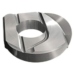 Iscar - HBRD200 QF Grade IC928 Carbide Milling Insert - TiAlN Finish, 4.65mm Thick, 20mm Inscribed Circle, 10mm Corner Radius - All Tool & Supply