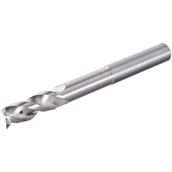 Iscar - 16mm, 3 Flute, Single End, Solid Carbide, 0.2mm Corner Radius End Mill - 128mm OAL, Right Hand Flute, 32mm LOC, Right Hand Cut, 80mm Extended Reach - All Tool & Supply