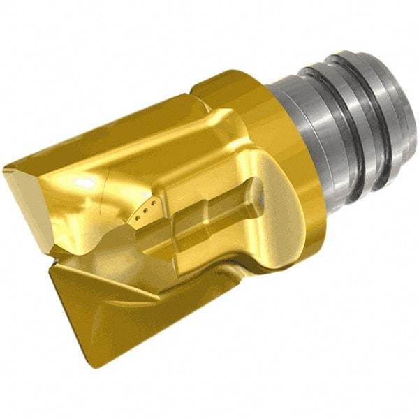 Iscar - MM HBR Grade IC908 Carbide Ball Nose Milling Tip Insert - TiAlN Finish, 2 Flutes, 0.787" Cutting Diam - All Tool & Supply