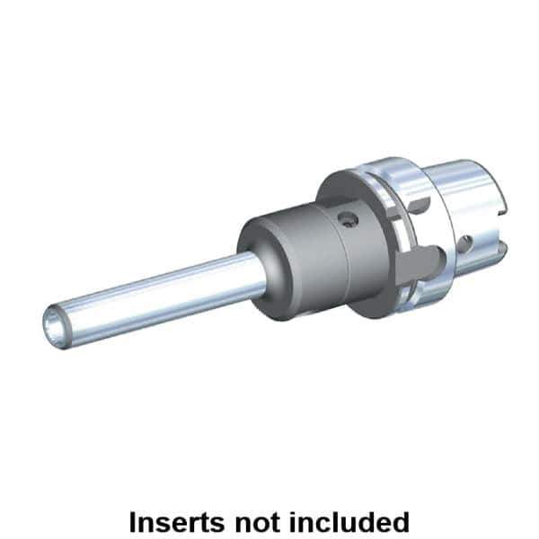 Kennametal - HSK40A Taper Shank, 14mm Hole Diam, Hydraulic Tool Holder/Chuck - 21.5mm Nose Diam, 170mm Projection, 36mm Clamp Depth, 15,000 RPM, Through Coolant - Exact Industrial Supply