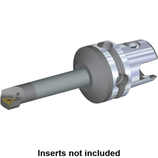 Kennametal - Right Hand Cut, 20mm Min Bore Diam, Size KM50 Carbide Modular Boring Cutting Unit Head - 3.1496" Max Bore Depth, Through Coolant, Compatible with TP.. - All Tool & Supply