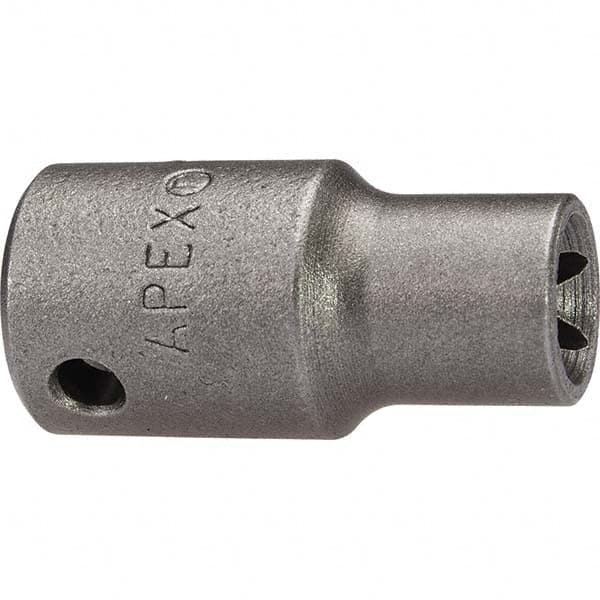 Apex - Impact Sockets Drive Size (Inch): 1/4 Torx Size: E8 - All Tool & Supply