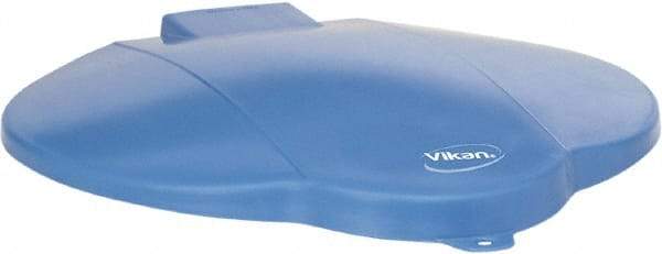 Vikan - 3 Gal Polypropylene Pail Lid - Blue, For Use with 5688 - All Tool & Supply