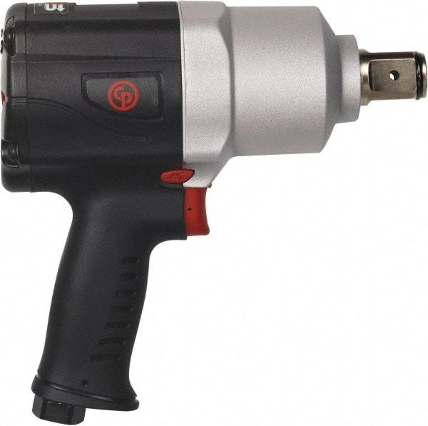 Chicago Pneumatic - 1" Drive, 7,000 RPM, 1,080 Ft/Lb Torque Impact Wrench - Pistol Grip Handle, 1,200 IPM, 31 CFM, 90 psi, 3/8" NPT Inlet - All Tool & Supply