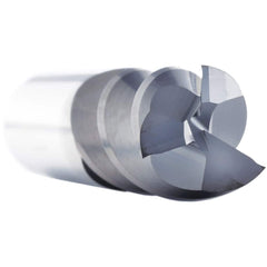 Supermill - Square End Mills; Mill Diameter (Inch): 3/8 ; Mill Diameter (Decimal Inch): 0.3750 ; Number of Flutes: 3 ; Length of Cut (Inch): 1-1/4 ; Length of Cut (Decimal Inch): 1.2500 ; Material: Solid Carbide - Exact Industrial Supply