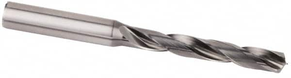 Kennametal - 17mm 135° Spiral Flute Solid Carbide Taper Length Drill Bit - All Tool & Supply