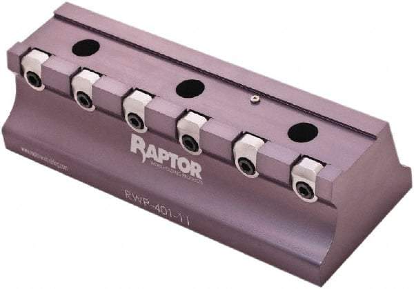 Raptor Workholding - 1-1/2" Jaw Width, 12" High x 17" Long x 7" Wide Dovetail Vise - For Use with 4 & 5 Axis Workholding Systems - All Tool & Supply