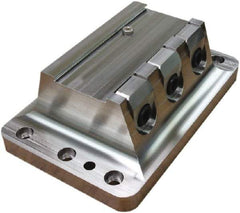 Raptor Workholding - 2-3/4" Jaw Width, 10" High x 10" Long x 8" Wide Dovetail Vise - For Use with 4 & 5 Axis Workholding Systems - All Tool & Supply