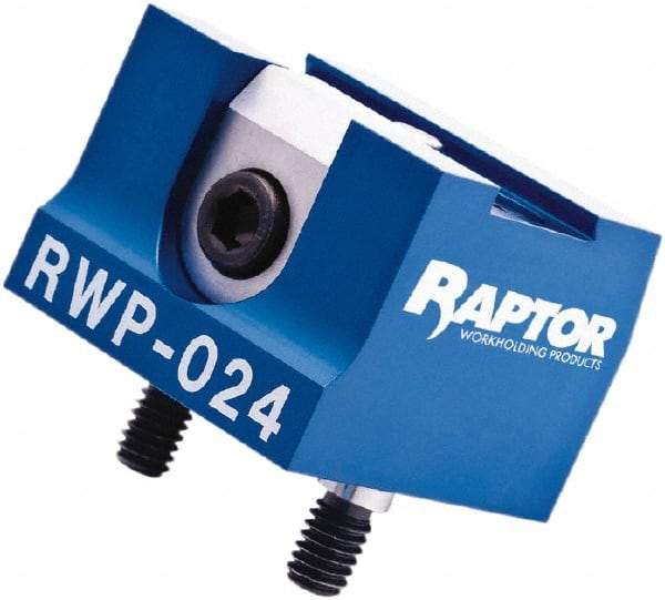 Raptor Workholding - 3/4" Jaw Width, 1-1/2" High x 2" Long x 2" Wide Dovetail Vise - For Use with 4 & 5 Axis Workholding Systems - All Tool & Supply