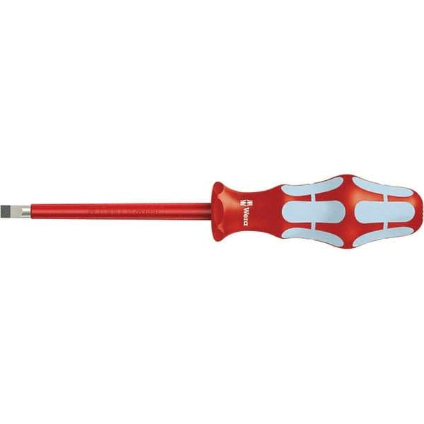 Wera - 3-1/8" Blade Length Insulated Screwdriver - 137mm OAL - All Tool & Supply