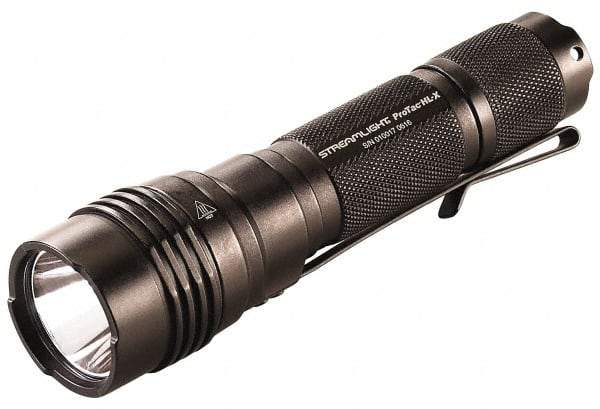 Streamlight - White LED Bulb, 1,000 Lumens, Industrial/Tactical Flashlight - Black Aluminum Body, 2 CR123A Lithium Batteries Included - All Tool & Supply