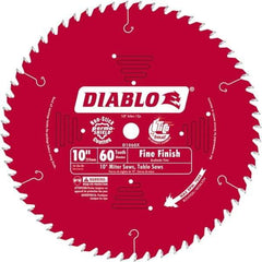 Freud - 10" Blade Diam, 60 Teeth, Carbide-Tipped Cold Saw Blade - 5/8" Arbor Hole Diam, 0.071" Blade Thickness - All Tool & Supply