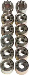 Jendyk - Wheel Lock Set - For Use with Hub-Piloted Wheels (M22 x 1.5 Thread Size) - All Tool & Supply