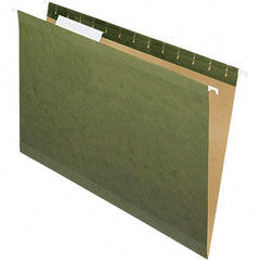 Pendaflex - 8-1/2 x 14", Legal, Standard Green, Hanging File Folder - 11 Point Stock, 1/3 Tab Cut Location - All Tool & Supply