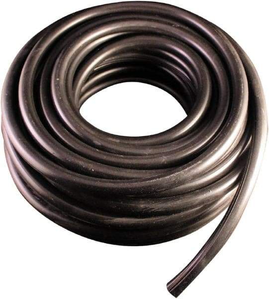 Milton - 3/8" Diam x 300' Signal Bell Hose - Rubber, Black - All Tool & Supply