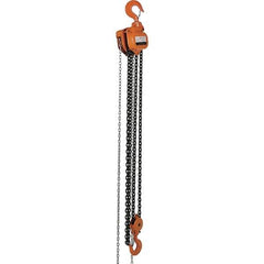 Vestil - 10,000 Lb Lifting Capacity, 10' Lift Height, Hand Hoist - Made from Chain - All Tool & Supply