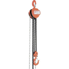 Vestil - 4,000 Lb Lifting Capacity, 20' Lift Height, Hand Hoist - Made from Chain - All Tool & Supply