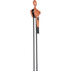 Vestil - 6,000 Lb Lifting Capacity, 20' Lift Height, Lever Hoist - Made from Chain - All Tool & Supply